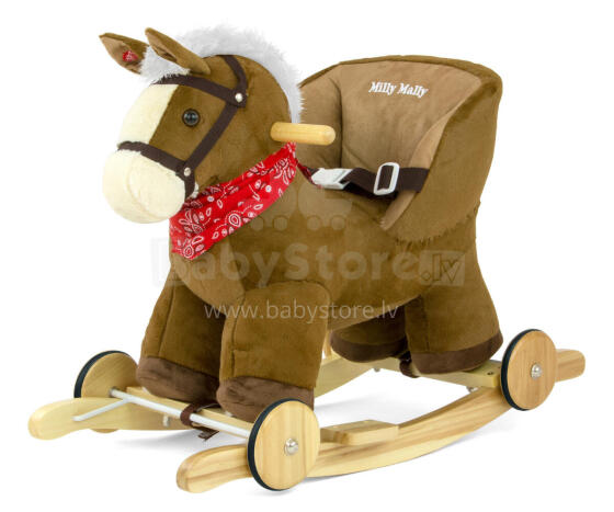 MILLY MALLY 2193 Ponijs Polija Tumši brūns