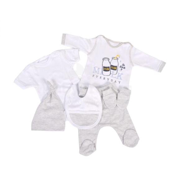 Mini Baby Baby Set Milky Art.257592 Children's set of 5 parts 100% cotton
