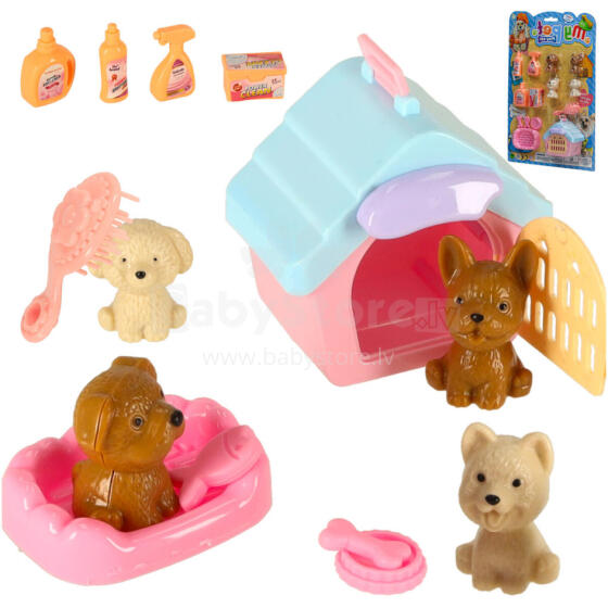 Ikonka Art.KX3459 Pet spa komplekts mini suns bērniem