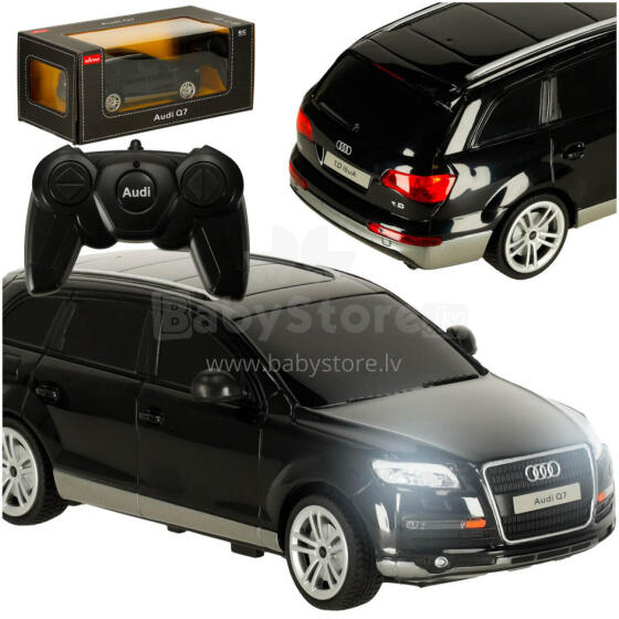 Ikonka Art.KX3521 RC auto 1:24 Audi Q7 balts