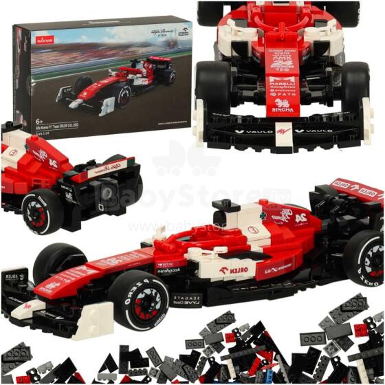 Ikonka Art.KX3548 RC auto 1:24 Alfa Romeo F1 C42 spilventiņi