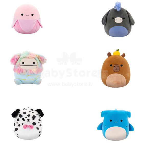 SQUISHMALLOWS W25 Plīša rotaļlieta, 30 cm