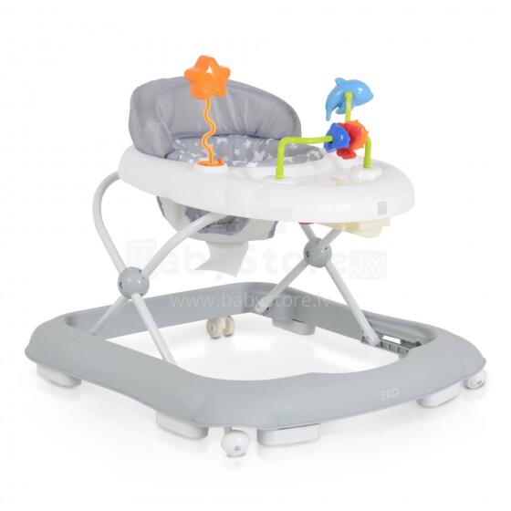 Mini Baby  Baby Walker Eko Art.257794 Grey Bērnu interaktīvs staigulis