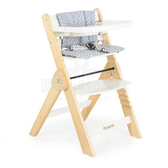 Mini Baby Wooden Chair Art.257795 Caramel Деревянный Стульчик для кормления