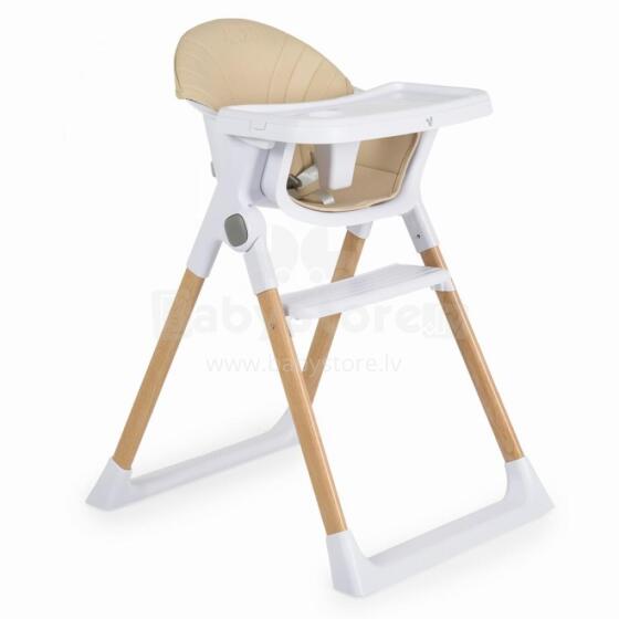 Mini Baby High Chair Almond Art.257796 Beige high chair