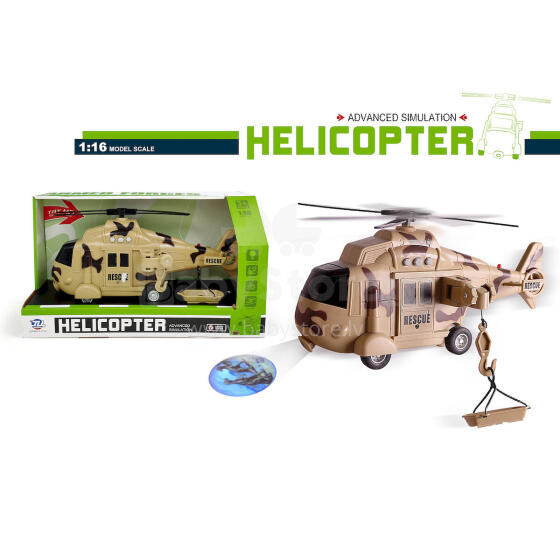 SMILY PLAY AN85052 Helikopters Gaisma-Skaņa