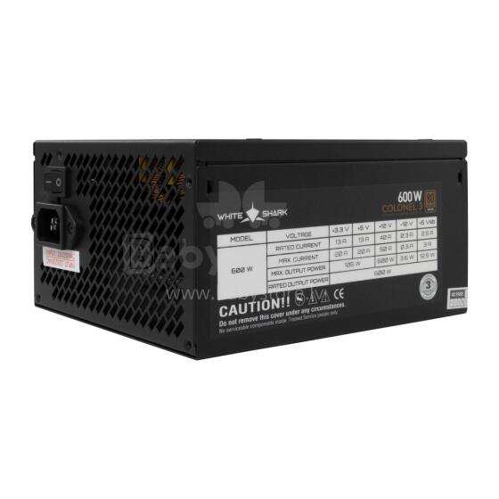 White Shark GPSU-B600S Colonel-3 600W 80+ Bronze FullModular