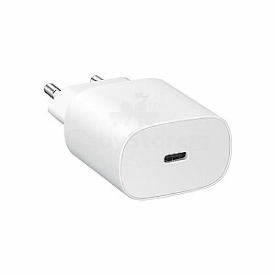Samsung 25W EP-TA800 (bez kabeļa) balts