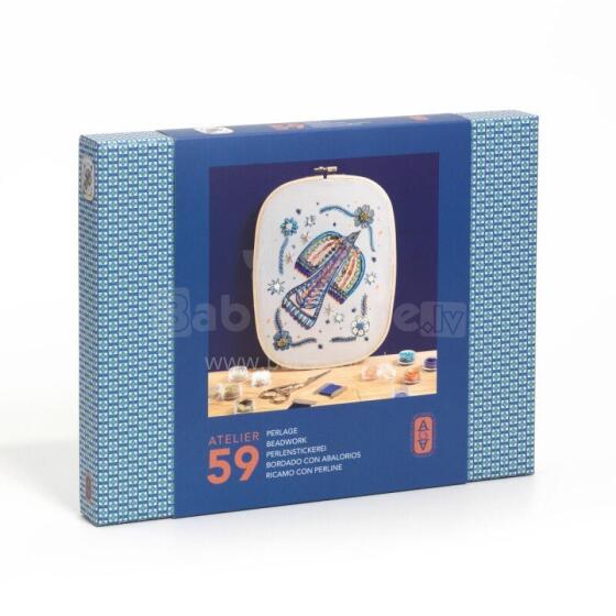 Radošā darbnīca 59 - Izšūšana ar pērlītēm