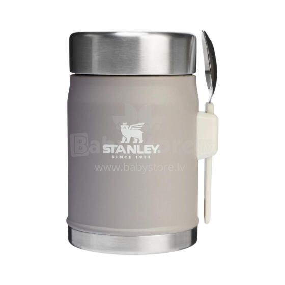 Termoss ēdienu The Legendary Food Jar + Spork 0,4L gaiši pelēks 2.0 