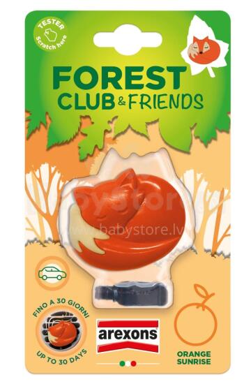Forest club – FOX ароматизатор на вентиляцию