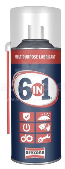 6 in 1 MULTIPURPOUSE LUBRICANT 400 ml