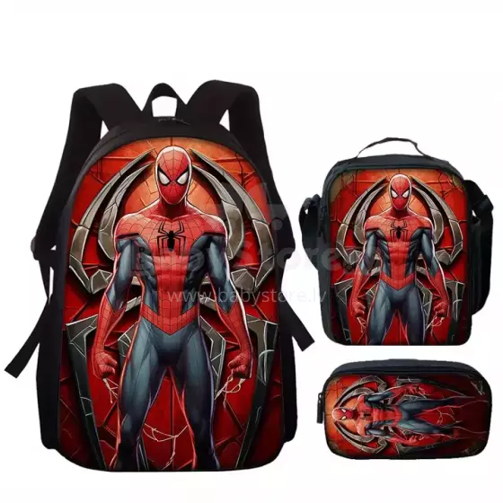 Children School Backpack Spiderman Art.258554 Детский рюкзак