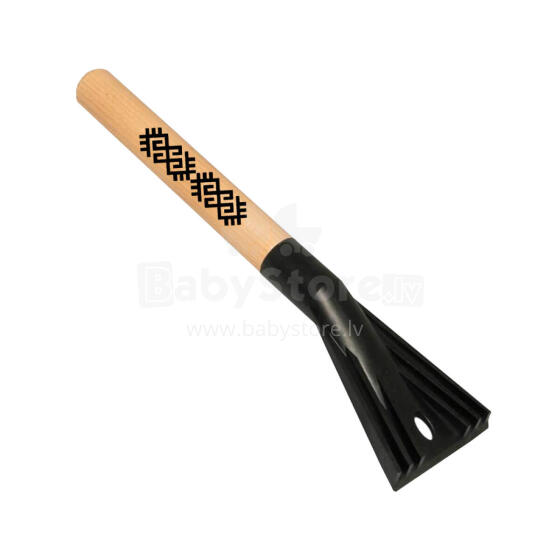 NATURAL WOOD ICE-SCRAPER 33cm