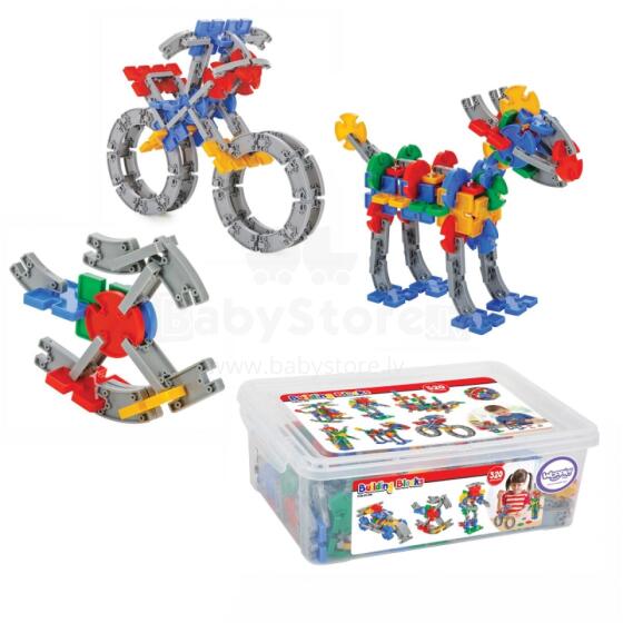 WOOPIE Construction Block Set in a Box 320 pcs