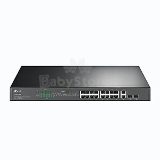 Стоечный 18-портовый гигабитный коммутатор TP-LINK с 16 PoE+