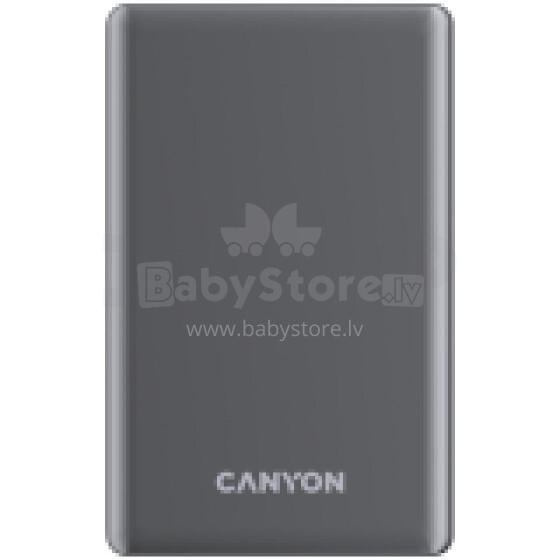 CANYON power bank OnPower 510 slim Magnetic 10000 мАч PD20W Бежевый