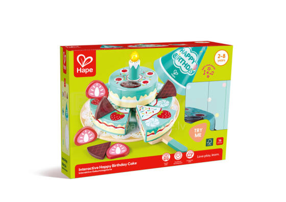 HAPE interaktīvā dzimšanas dienas torte, E3180A