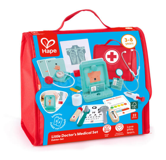 HAPE mazais ārsta medicīnas komplekts, E3228A
