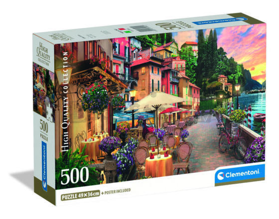 CLEMENTONI Puzzle lake como, 500 pcs, 35582