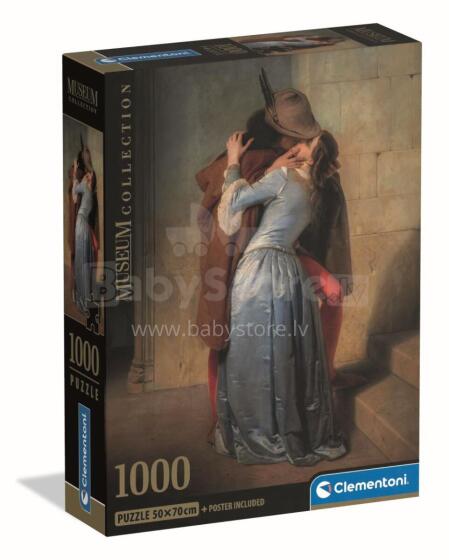 CLEMENTONI puzle Skūpsts – hayez, 1000 gab., 37064