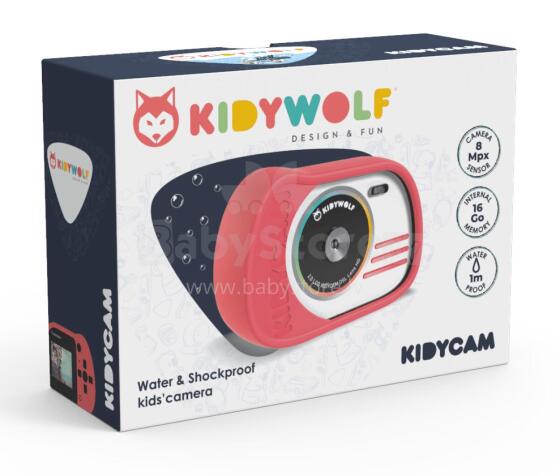 KIDYWOLF ūdensizturīga digitālā fotokamera, rozā, KIDYCAM-PI