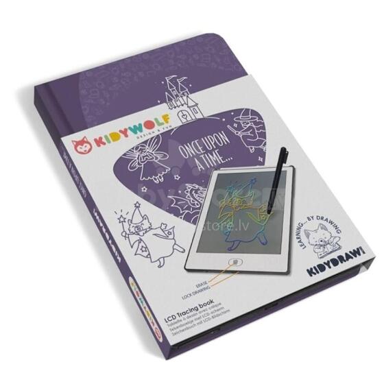 KIDYWOLF zīmēšanas planšete Once Upon A Time, KIDYDRAW-MINI-OUT