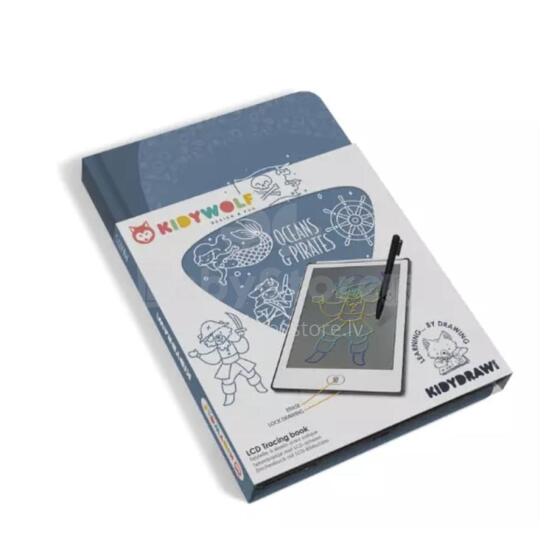 KIDYWOLF drawing tablet Oceans & Pirates, KIDYDRAW-MINI-OPI