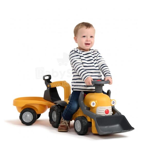 FALK Ride-On Digger Marcel with Trailer