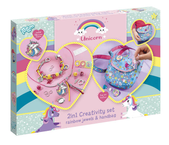 TOTUM Unicorn 2 in 1 radošais komplekts, 071360