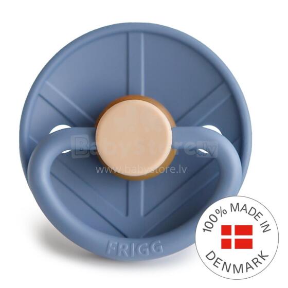 Frigg Little Viking Round Latex Art.10511 Harald Apaļš māneklītis (knupītis) no 100% naturāla kaučuka no 0-6 mēn. (1 gb.)