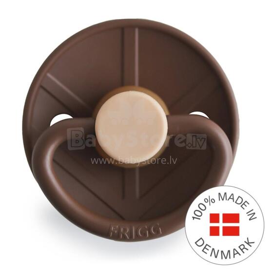Frigg Little Viking Round Latex Art.10519 Bjorn Apaļš māneklītis (knupītis) no 100% naturāla kaučuka no 0-6 mēn. (1 gb.)