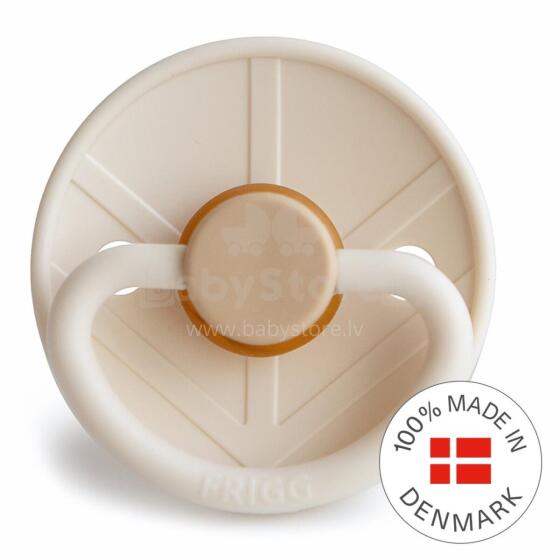 Frigg Little Viking Round Latex Art.10532 Sigrid Apaļš māneklītis (knupītis) no 100% naturāla kaučuka no 6-18 mēn. (1 gb.)