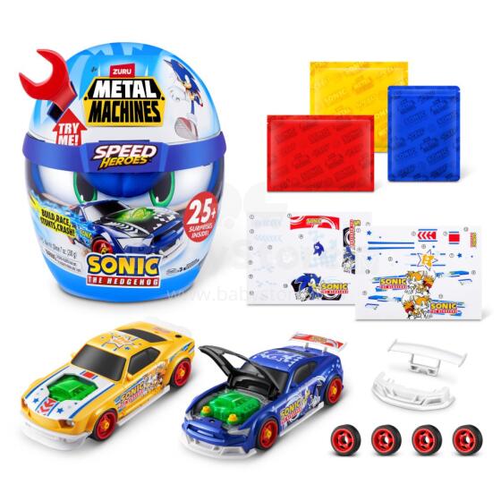 MENTAL MACHINES saliekamais auto modelis Sonic The Hedgehog, sortiments, 67128