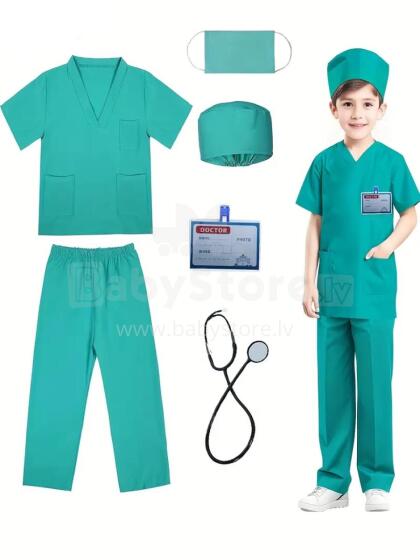 Doctor Set Smile Dentist  Art.260083 Mineral Green Young/brave dentist set - Superhero smile