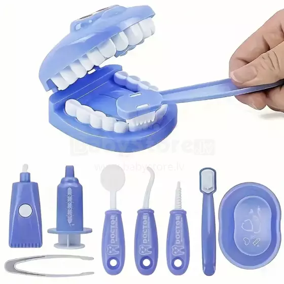 Doctor Set Smile Dentist Teeth Art.260087 Blue  Young/brave dentist set - Superhero smile