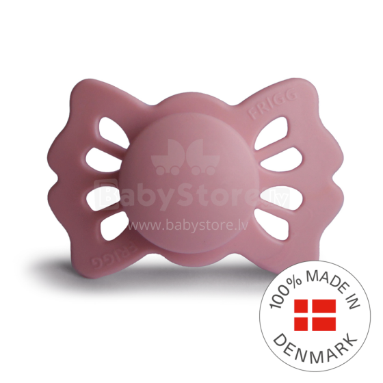 Frigg Lucky Symmetrical Silicone Pacifier  Art.10216 Cedar Apaļš māneklītis (knupītis) no 100% naturāla silikona no 0-6 mēn. (1 gb.)