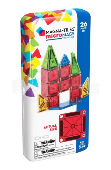 MAGNA-TILES Micromags travel set 26 pcs