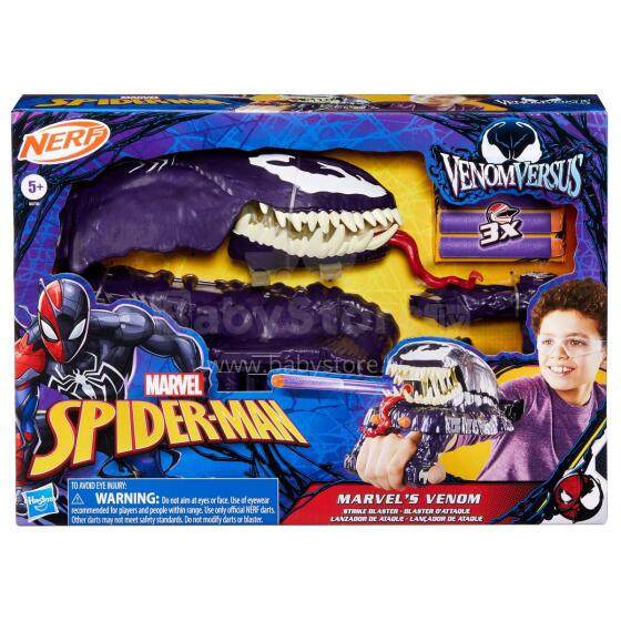 SPIDER-MAN Rotaļu komplekts Venom verse Nerf blasteris