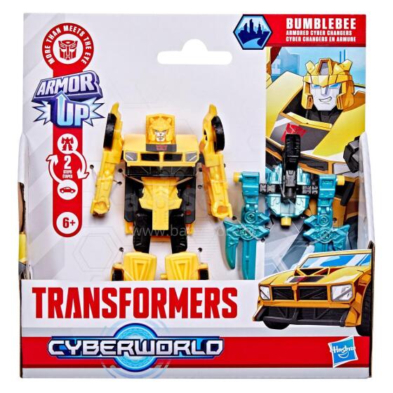 TRANSFORMERS Cyberworld figūra Armored Cyber Changers, 10cm