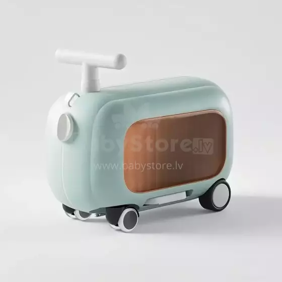 Travel Boarding Luggage Suitcase Art.260369 Blue  Suitcase-seat on wheels 3 in 1