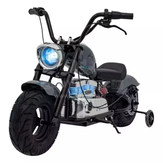 Motorcycle Chopper Warrior Art.260380 Grey Мощный детский электромобиль/электромотоцикл 12 В