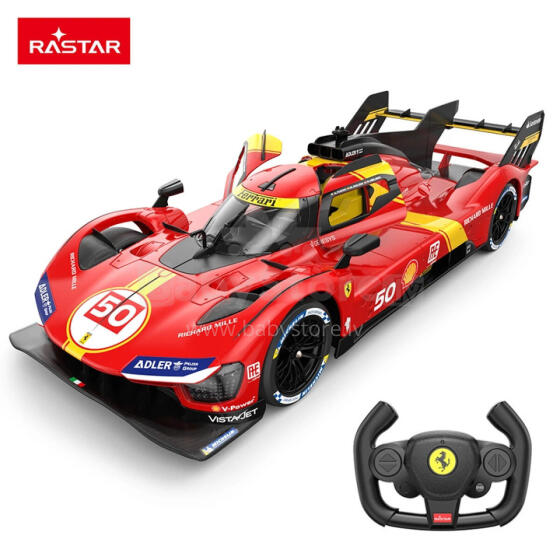 Remote Controlled Car Ferrari 499P R/C Scale 1:14 Rastar 10110