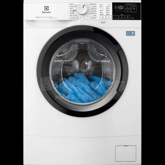 Electrolux veļas mazg.mašīna(front.ielāde), 6kg, balta