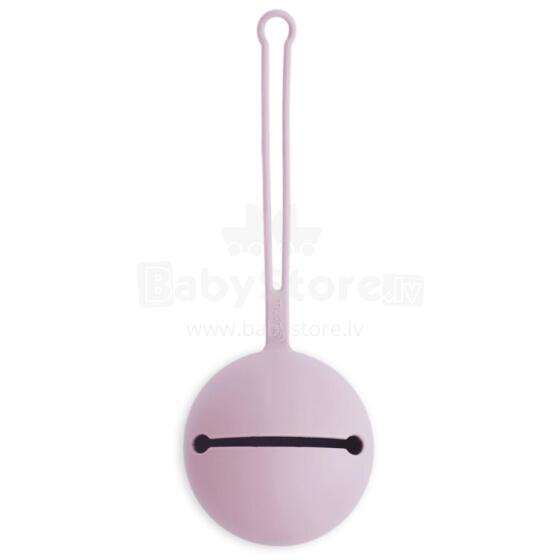 Mushie Pacifier Case Art.2255442 Soft Lilac  Storage case for pacifiers