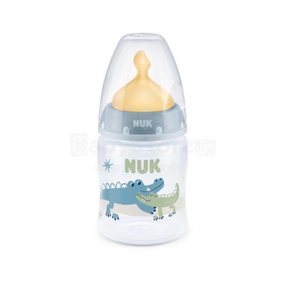 Nuk First Choice  Art.260752 Бутылочка с контролем температуры, с латексной соской,150 мл (0-6 месяцев) размера M (для смеси)