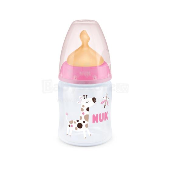 Nuk First Choice  Art.260753 Temperature controlled bottle with latex teat, 150 ml (0-6 months) size M (for formula)