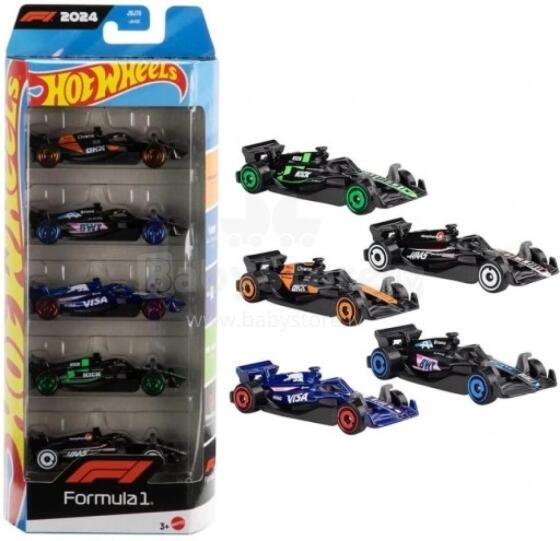 Hot Wheels®  F1 autode 5-pakk