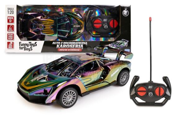 ARTYK 176012 Tālvadības Auto ar Hologrāfisku Korpusu