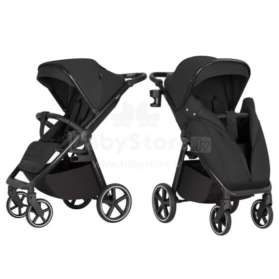 Коляска CARRELLO Bravo SL DELUXE CRL-5520 Eclipse Black